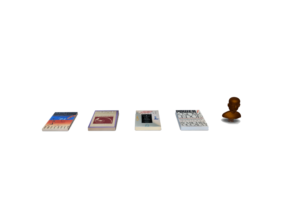 Link to collection of Michel Foucault related virtual objects